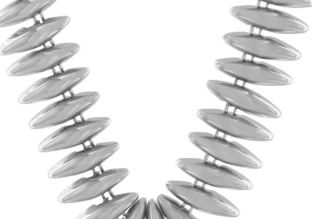 Passion Waterproof Statement Necklace Silver Plating, DNSK Copenhagen