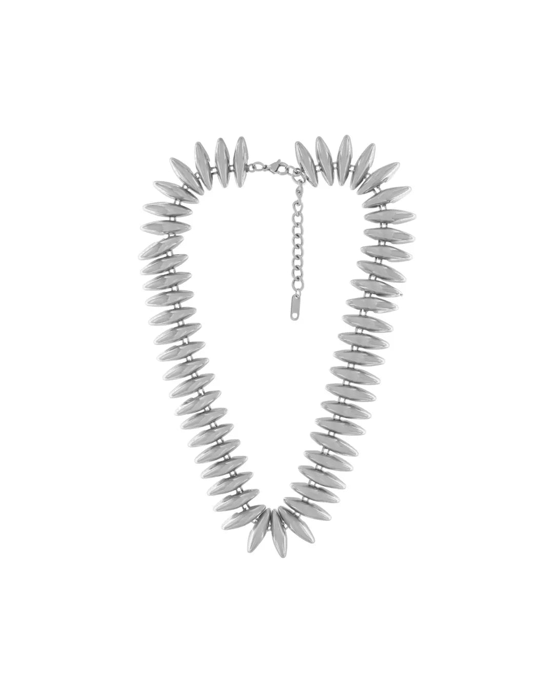 Passion Waterproof Statement Necklace Silver Plating, DNSK Copenhagen
