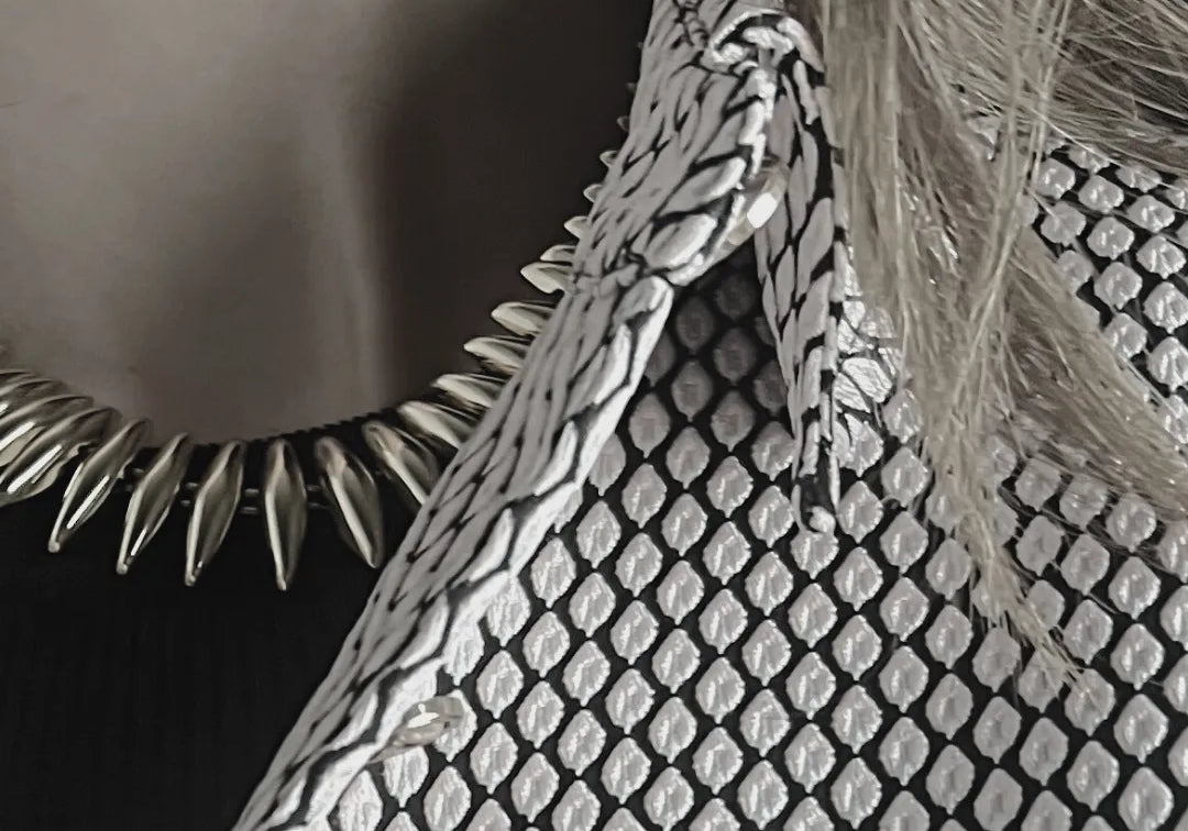 Passion Waterproof Statement Necklace Silver Plating, DNSK Copenhagen