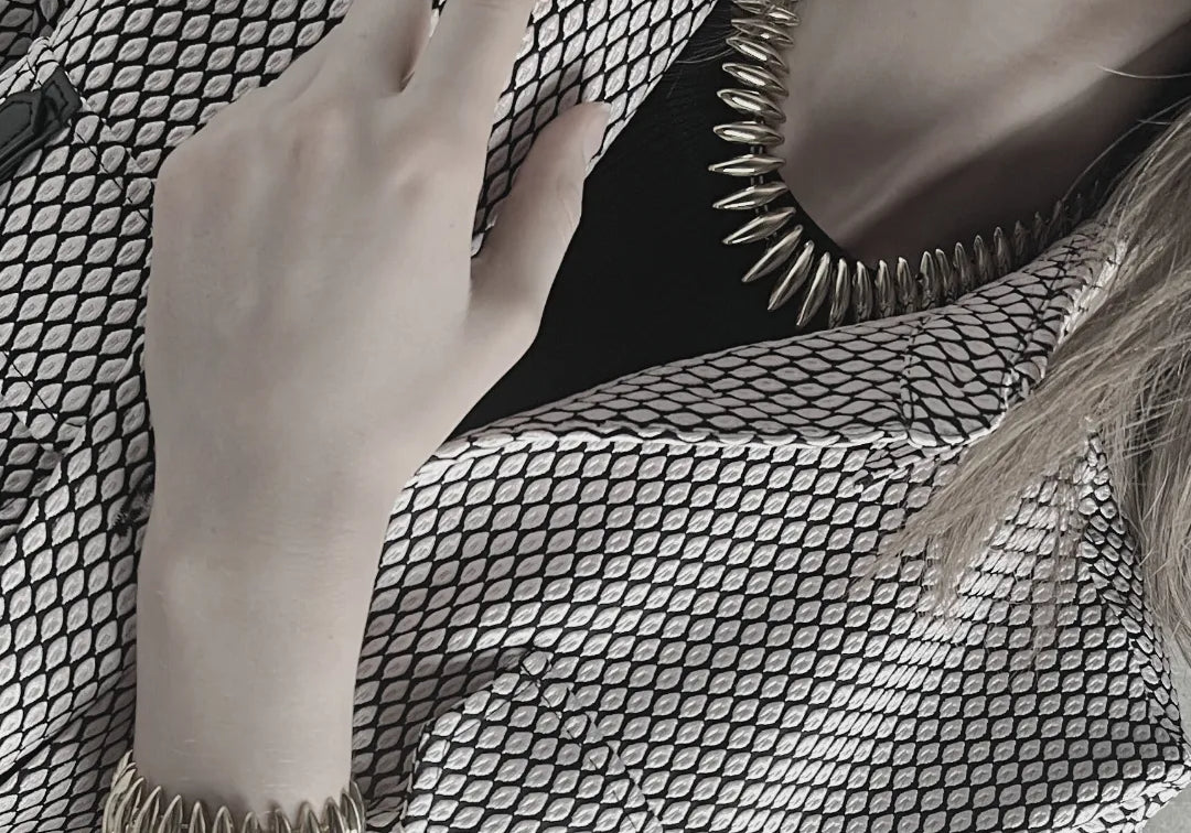 Passion Waterproof Statement Necklace Silver Plating, DNSK Copenhagen