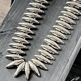 Passion Waterproof Statement Necklace Silver Plating