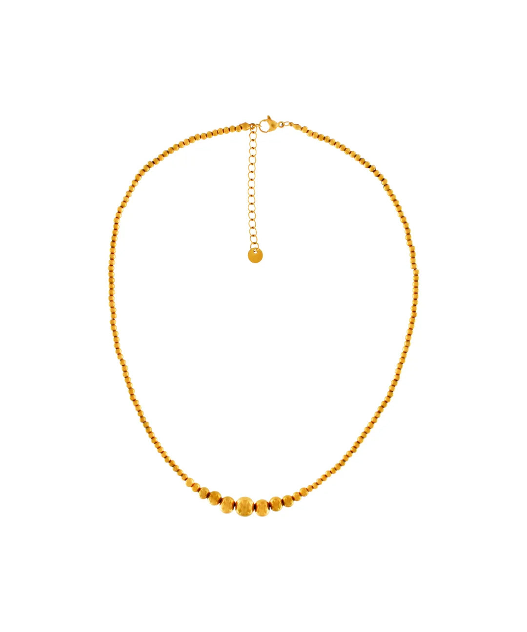Passion Waterproof 8-Ball Necklace 18K Gold Plating Plating, DNSK Copenhagen