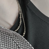 Passion Waterproof 8-Ball Necklace 18K Gold Plating Plating, DNSK Copenhagen