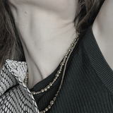 Passion Waterproof 8-Ball Necklace 18K Gold Plating Plating