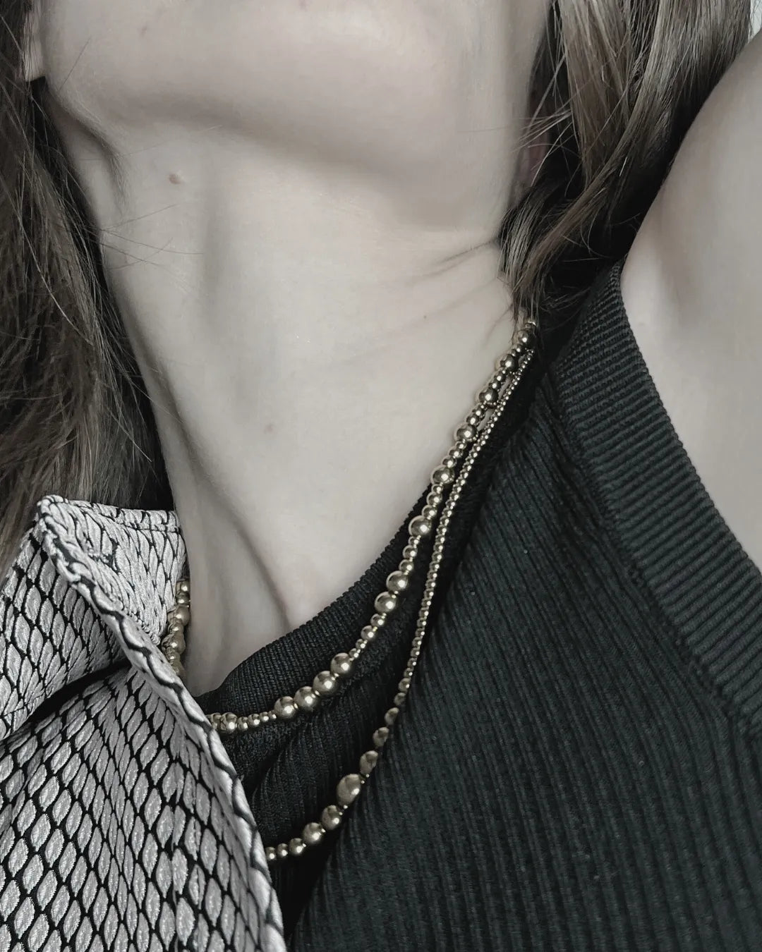 Passion Waterproof 8-Ball Necklace 18K Gold Plating Plating, DNSK Copenhagen