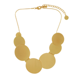 Alaya IN:STORE Short Mega Circle Necklace Gold Plating V2