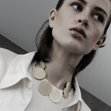 Alaya IN:STORE Short Mega Circle Necklace Gold Plating V2