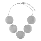 Alaya IN:STORE Korte Orbit Ketting Verzilverd