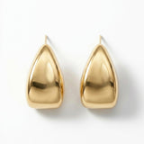 Courage Waterproof 3D Mirror Statement Earring 18K Gold Plating Plating - DANSK Copenhagen