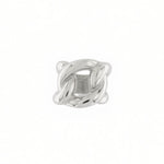 Courage Waterproof Chunky Link Statement Ring Silver Plating - DANSK Copenhagen