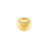 Courage Waterproof Chunky Sphere Statement Ring 18K Gold Plating - DANSK Copenhagen