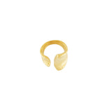Courage Waterproof Impression Statement Ring 18K Gold Plating - DANSK Copenhagen