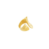 Courage Waterproof Impression Statement Ring 18K Gold Plating - DANSK Copenhagen