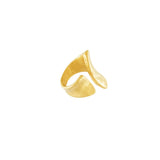 Courage Waterproof Impression Statement Ring 18K Gold Plating - DANSK Copenhagen