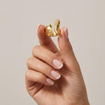 Courage Waterproof Impression Statement Ring Silver Plating - DANSK Copenhagen