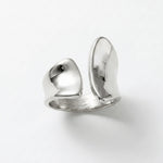 Courage Waterproof Impression Statement Ring Silver Plating - DANSK Copenhagen