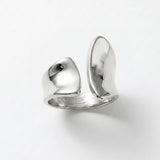 Courage Waterproof Impression Statement Ring Silver Plating - DANSK Copenhagen