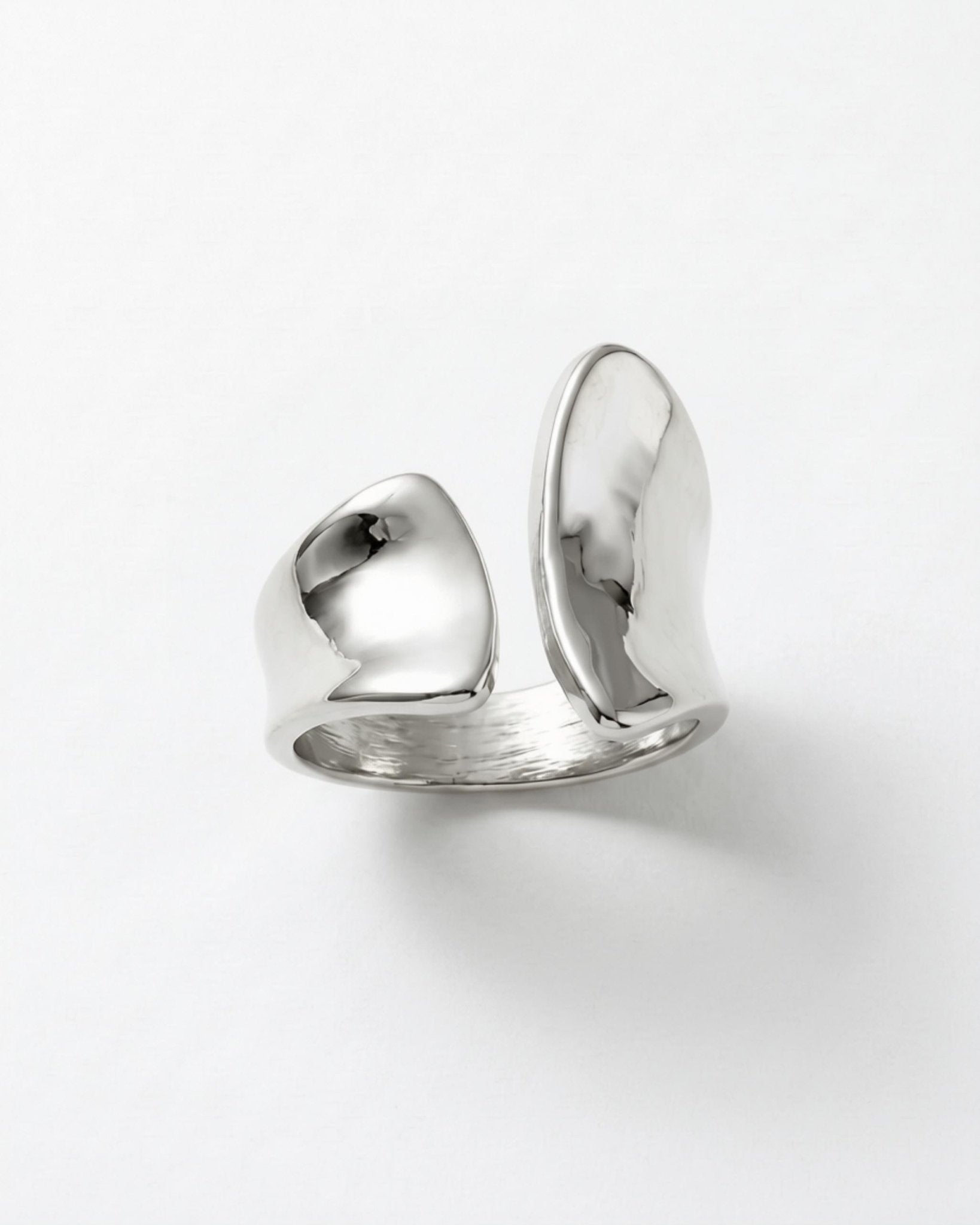 Courage Waterproof Impression Statement Ring Silver Plating - DANSK Copenhagen