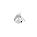 Courage Waterproof Impression Statement Ring Silver Plating - DANSK Copenhagen