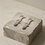Courage Waterproof Long Statement Lucky Earring Silver Plating - DANSK Copenhagen
