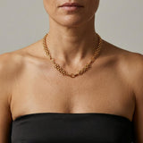 Courage Waterproof Multi 2in1 Crochet Necklace 18K Gold Plating - DANSK Copenhagen