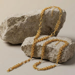 Courage Waterproof Multi 2in1 Crochet Necklace 18K Gold Plating - DANSK Copenhagen