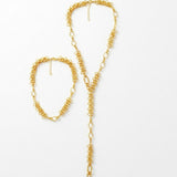 Courage Waterproof Multi 2in1 Crochet Necklace 18K Gold Plating - DANSK Copenhagen