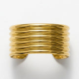 Courage Waterproof Multi Row Cuff Bracelet 18K Gold Plating Plating - DANSK Copenhagen