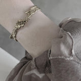 Courage Waterproof Organic Statement Cuff Silver Plating - DANSK Copenhagen