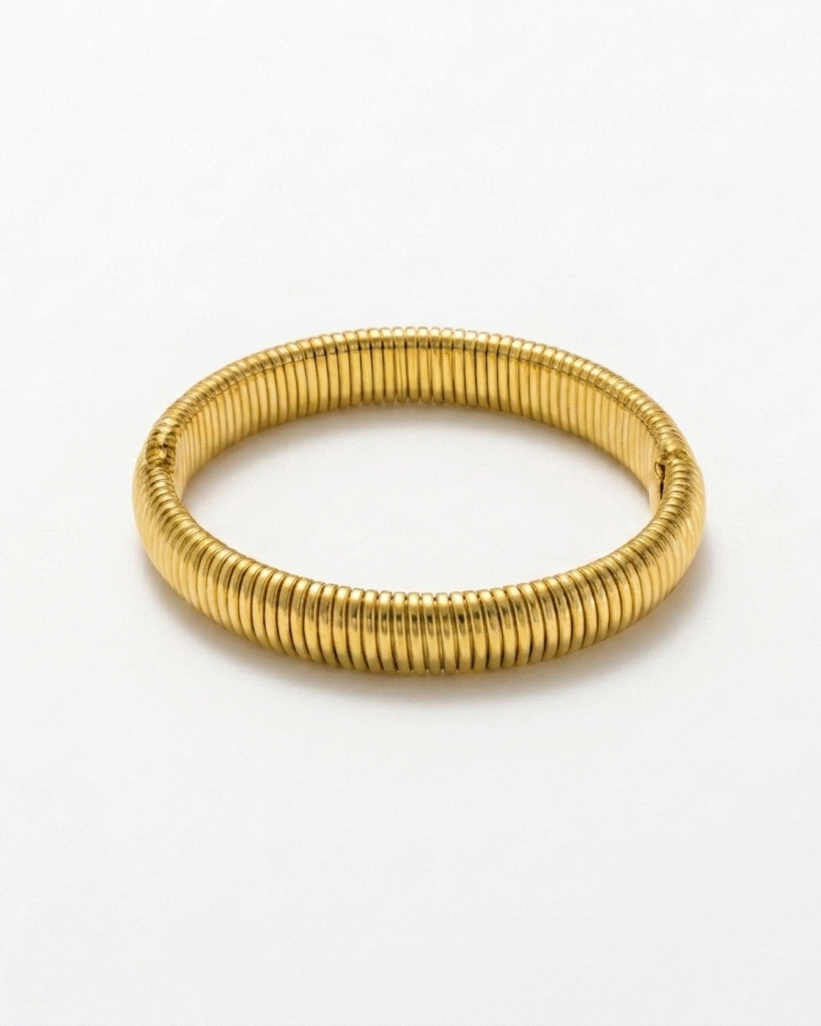 Courage Waterproof Semi Elastic Bracelet 18K Gold Plating - DANSK Copenhagen