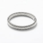 Courage Waterproof Semi Elastic Bracelet Silver Plating - DANSK Copenhagen