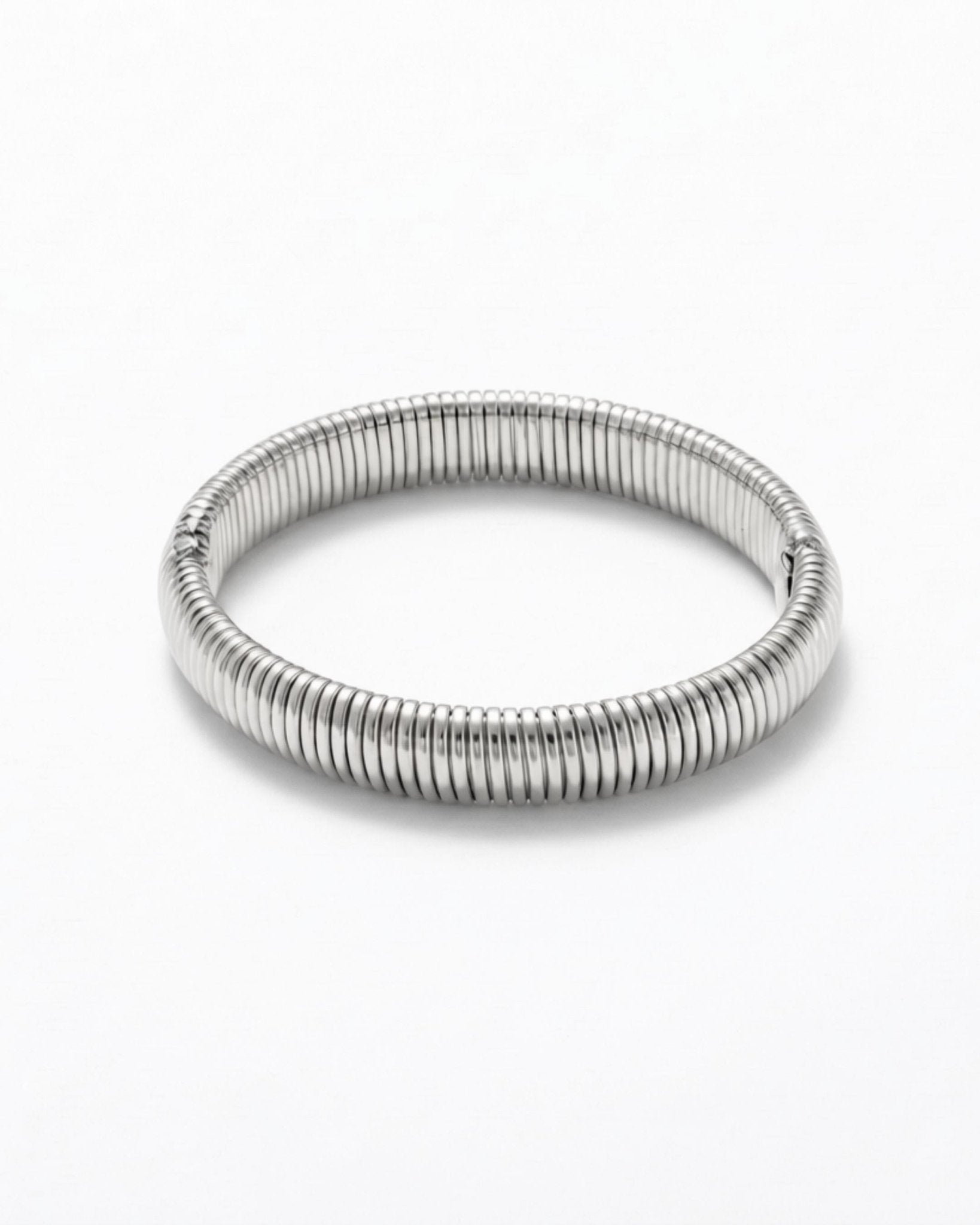 Courage Waterproof Semi Elastic Bracelet Silver Plating - DANSK Copenhagen