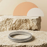 Courage Waterproof Semi Elastic Bracelet Silver Plating - DANSK Copenhagen