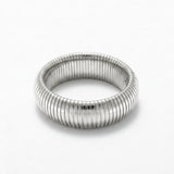 Courage Waterproof Semi Elastic Statement Bracelet Silver Plating - DANSK Copenhagen