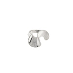 Courage Waterproof Single Twist Statement Ring Silver Plating - DANSK Copenhagen