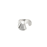 Courage Waterproof Single Twist Statement Ring Silver Plating - DANSK Copenhagen