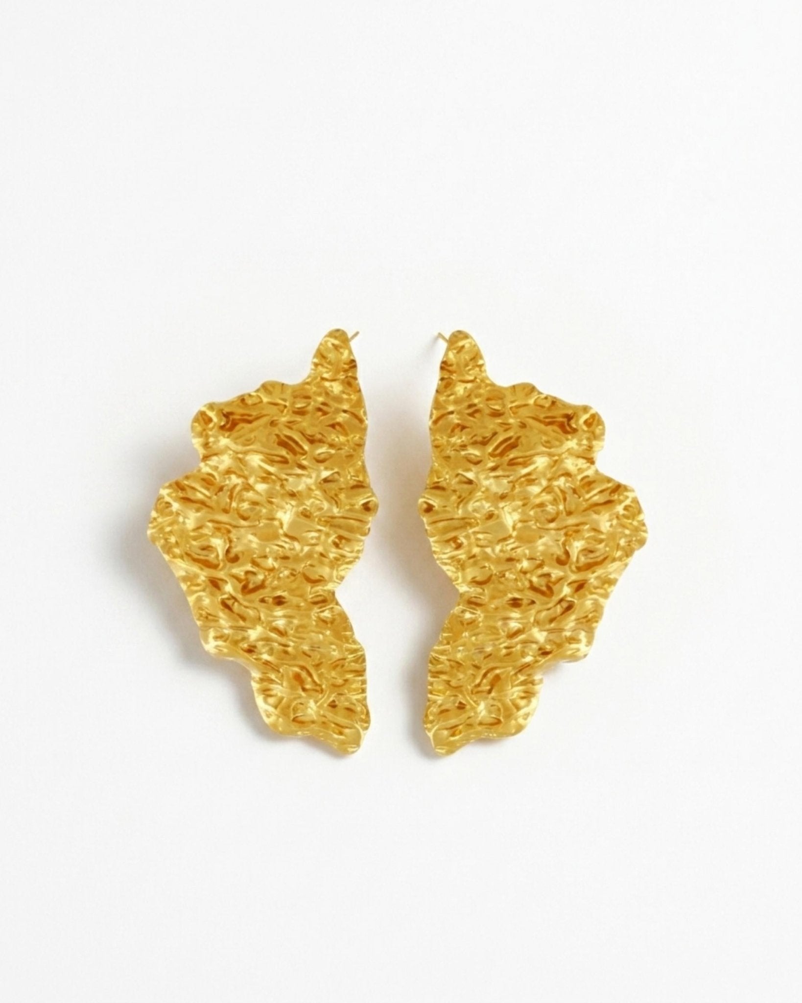Courage Waterproof Triangle Statement Earring 18K Gold Plating - DANSK Copenhagen