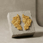 Courage Waterproof Triangle Statement Earring 18K Gold Plating - DANSK Copenhagen
