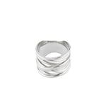 Courage Waterproof Wrap It Ring Silver - DANSK Copenhagen
