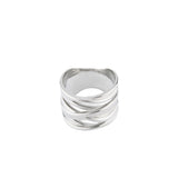 Courage Waterproof Wrap It Ring Silver - DANSK Copenhagen
