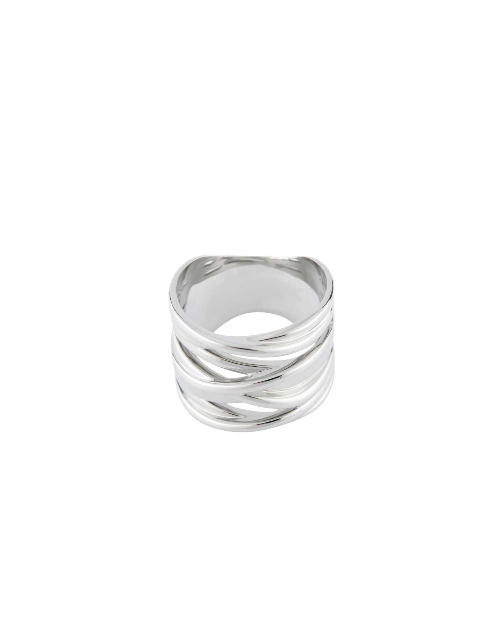Courage Waterproof Wrap It Ring Silver - DANSK Copenhagen
