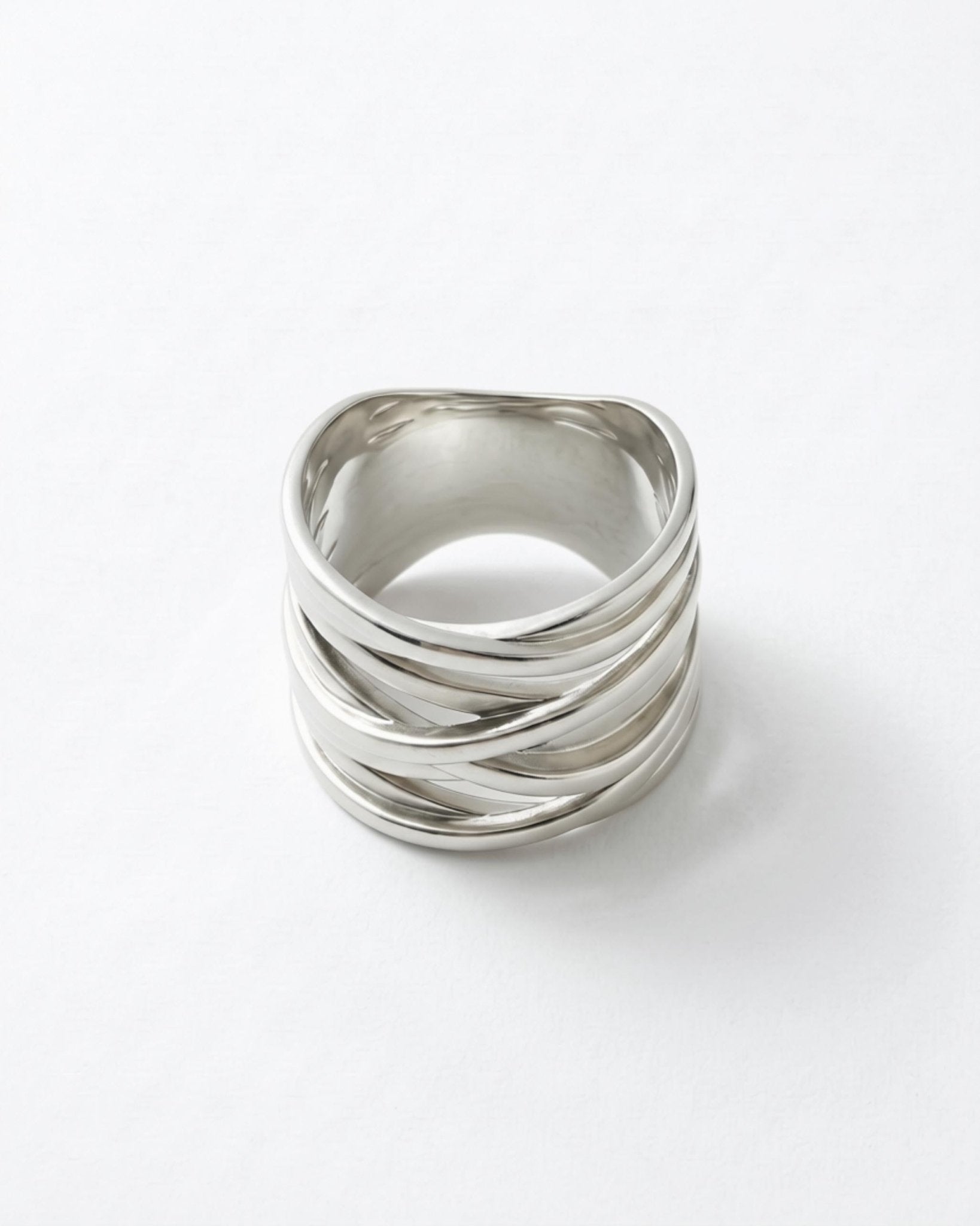 Courage Waterproof Wrap It Ring Silver - DANSK Copenhagen