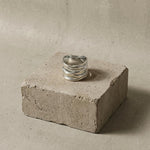 Courage Waterproof Wrap It Ring Silver - DANSK Copenhagen