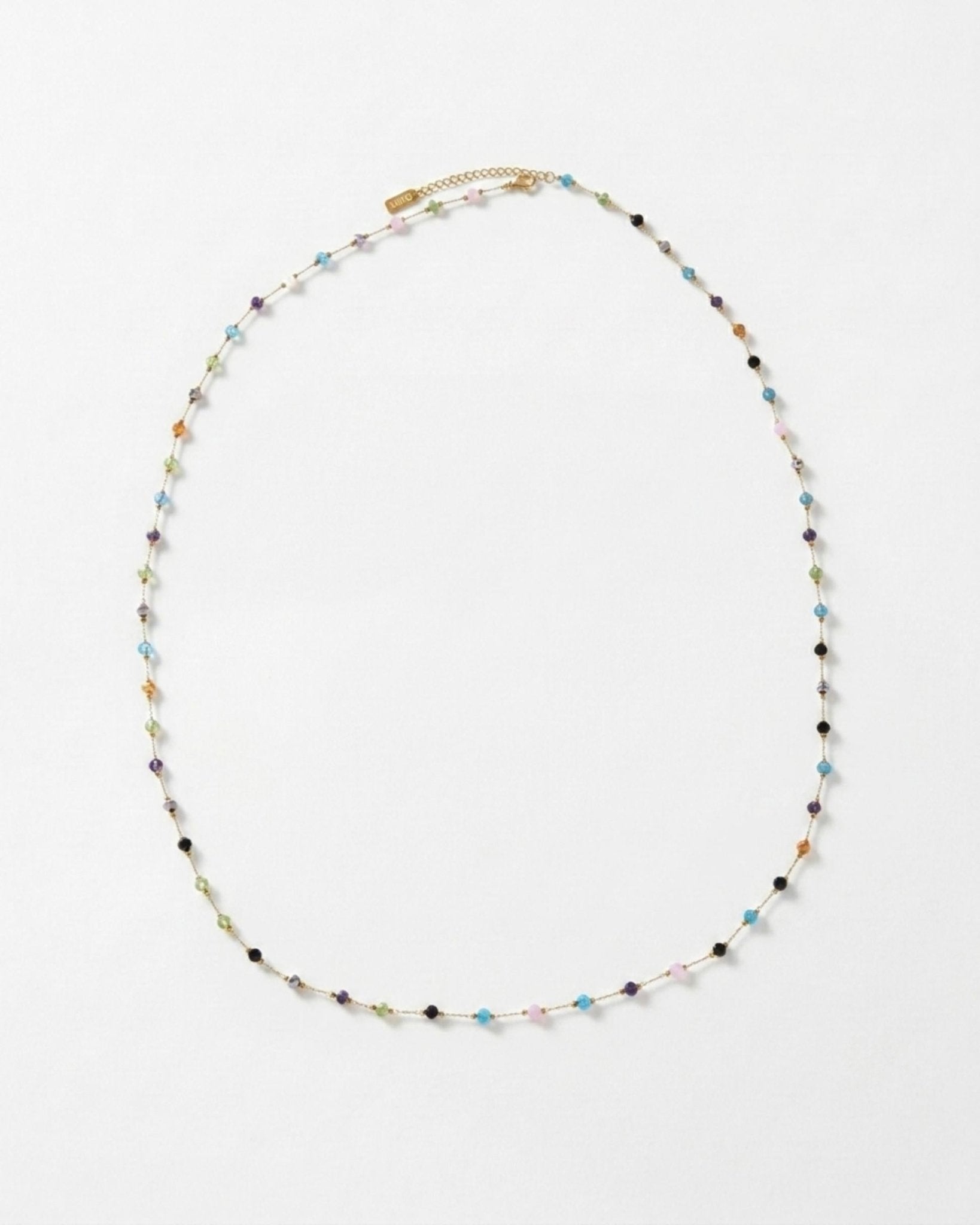 EIRA SOFT Waterproof 18K Gold Plated Long Necklace - Polished Stainless Steel - DANSK Copenhagen