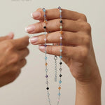 EIRA SOFT Waterproof Silver Stainless Steel Long Necklace - Polished Finish - DANSK Copenhagen