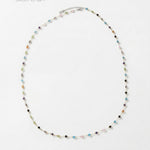 EIRA SOFT Waterproof Silver Stainless Steel Long Necklace - Polished Finish - DANSK Copenhagen