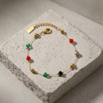 EIRA STRONG Waterproof 18K Gold Plated Bracelet - Polished Stainless Steel - DANSK Copenhagen