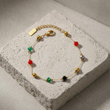 EIRA STRONG Waterproof 18K Gold Plated Bracelet - Polished Stainless Steel - DANSK Copenhagen