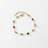 EIRA STRONG Waterproof 18K Gold Plated Bracelet - Polished Stainless Steel - DANSK Copenhagen