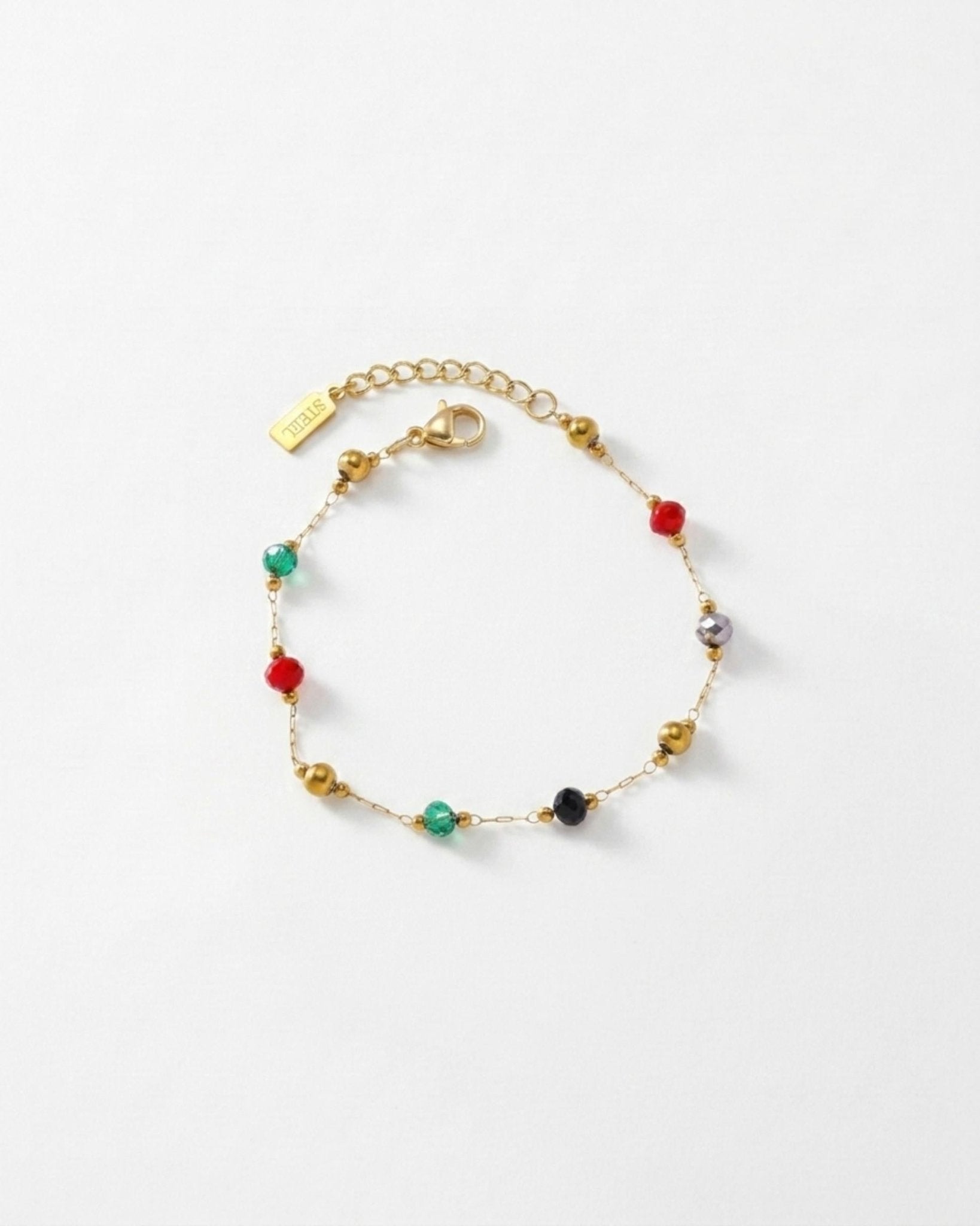 EIRA STRONG Waterproof 18K Gold Plated Bracelet - Polished Stainless Steel - DANSK Copenhagen
